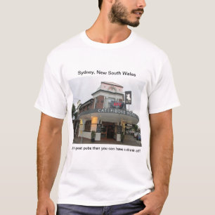 Sydney Pubs: A T-Shirt do Hotel Cat and Fiddle