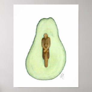 Symbiose Avocado Poster