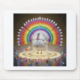 Symphony Tail Fan Mousepad