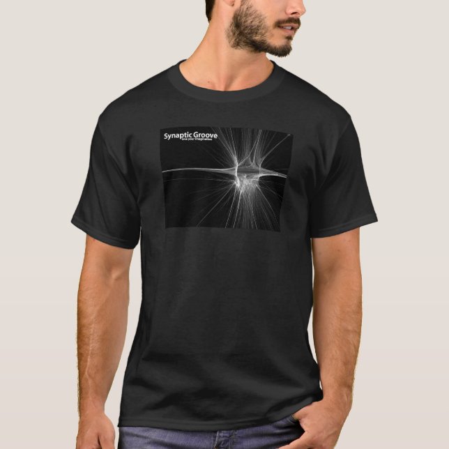 SynapticGroove - vive seu t-shirt da imaginação (Frente)