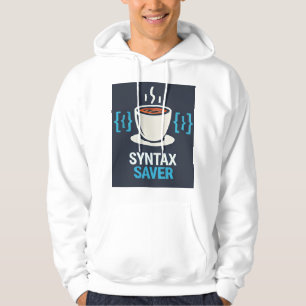 Syntax Saver Coffee & Code - Moletom com Capuz Pre