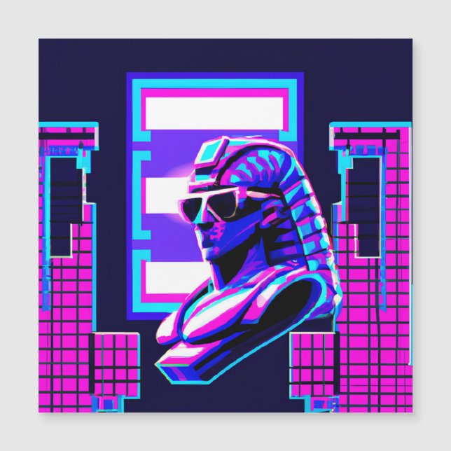 Synthwave Pharaoh (Frente)