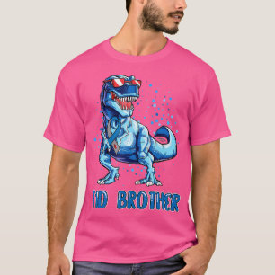 T1D Irmão Camisa Tipo 1 Diabetes Fita T Rex Din