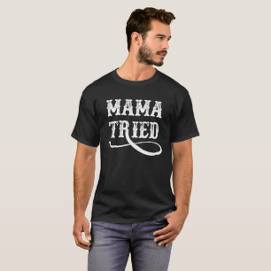 T Camisa do Mama Tentativa