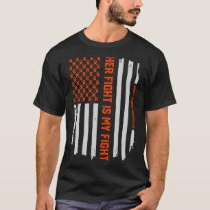 T do t-shirt da bandeira americana do cancer de