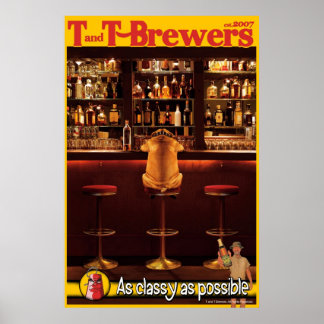 T e T Brewer Poster