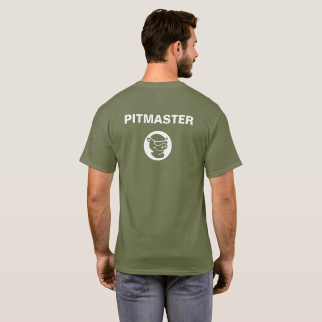 T escuro - t-shirt de "Pitmaster" (Parte Traseira Completa)
