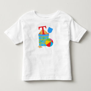 T inicial - Toddler Fine Jersey T-Shirt