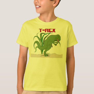 , T-Rex caçoa o t-shirt