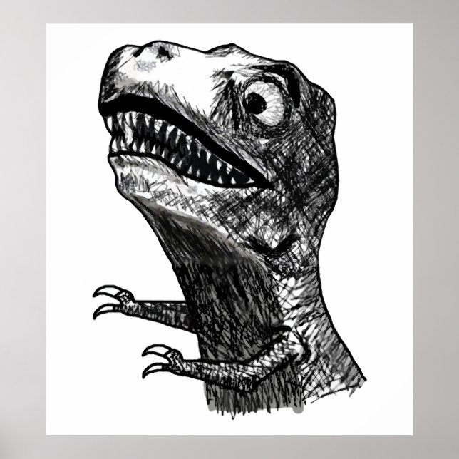 T-Rex Rage Memória - Poster (Frente)