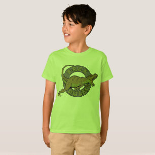 T-Rex Regras Camiseta do Menino
