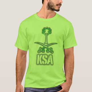 T-shirt سيفينونخلة do ícone de Arábia Saudita