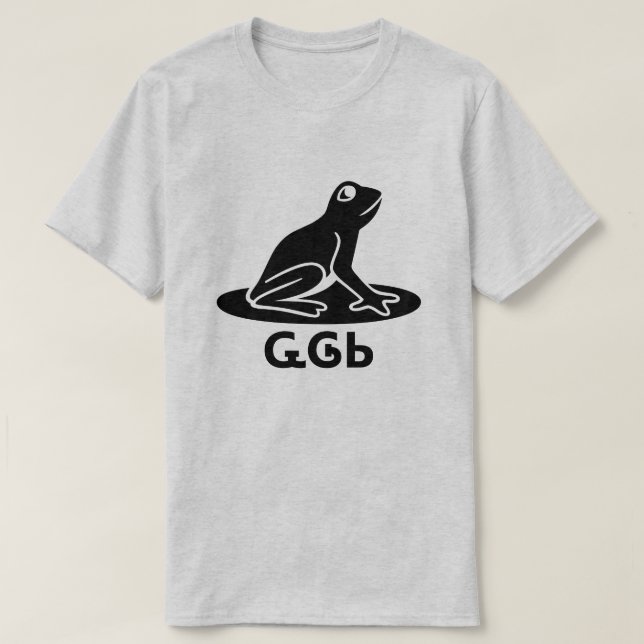 T-shirt Ꮹ Ꮆ Ꮟ- sapo em Cherokee (Frente do Design)