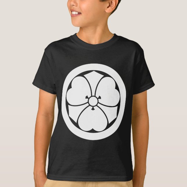 T-SHIRT 丸に剣酢漿草 (Frente)
