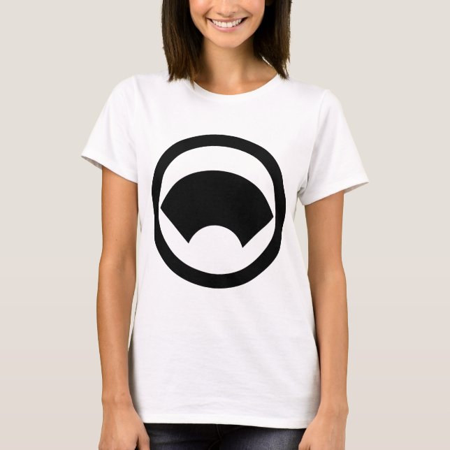T-SHIRT 丸に地紙 (Frente)