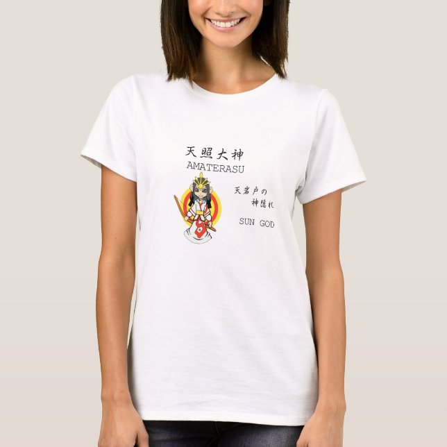 T-SHIRT 天照大神（AMATERASU） (Frente)