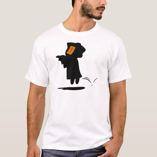 T-shirt 殭屍 chinês do vampiro (Frente)