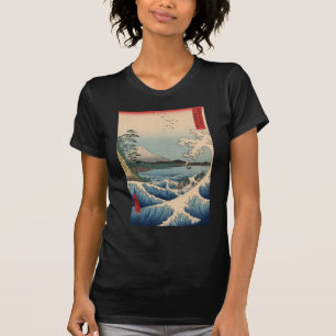 T-shirt 波と富士山, onda do 広重 e Monte Fuji, Hiroshige