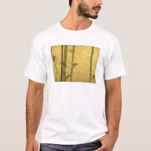 T-shirt 竹図, bambu do 光琳, Ogata Kōrin, Sumi-e