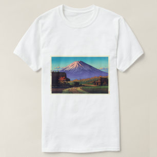 T-shirt 船 津 の 士, Monte Fuji, do Funatsu, Hasui Kawase