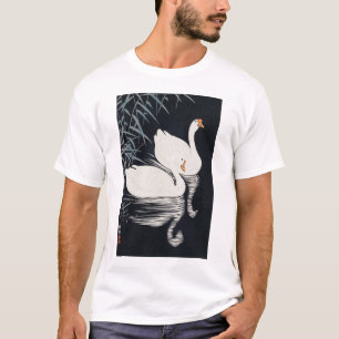 T-shirt 葦 に ウ, 邨 Ganso Branco, Koson, Ukiyo-e