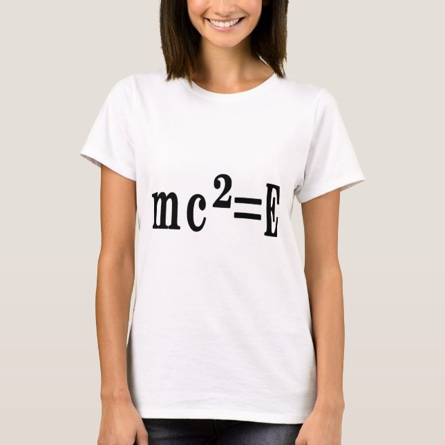 T-shirt ｍｃ²＝E (Frente)