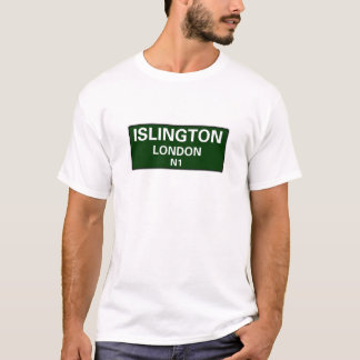 T-SHIRT 000 SINAIS DE RUA - LONDRES - ISLINGTON N1