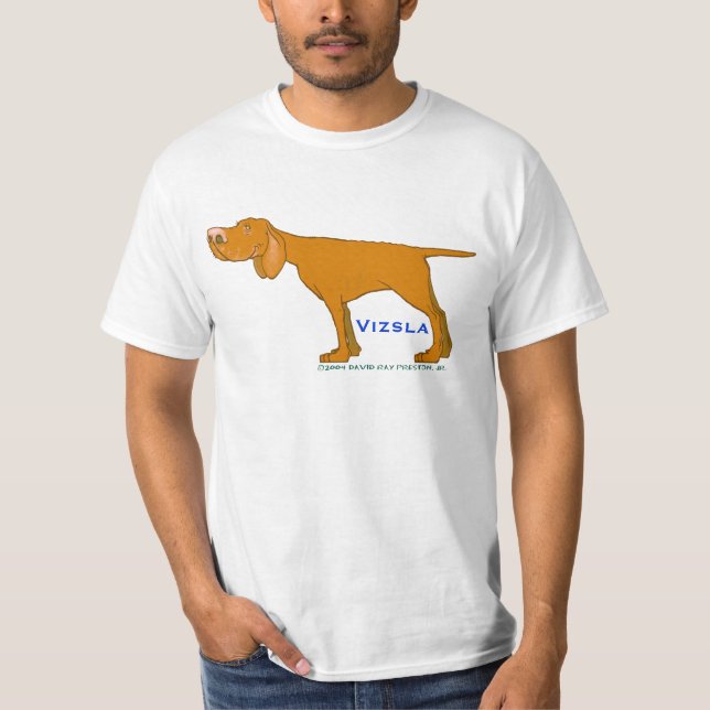 T-shirt 002 de Vizsla (Frente)