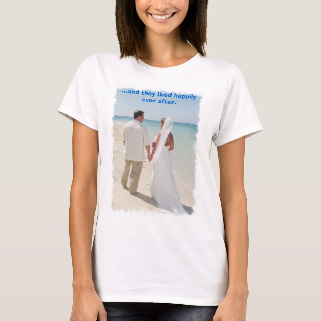T-shirt 025, e eles viveram felizes... (Frente)