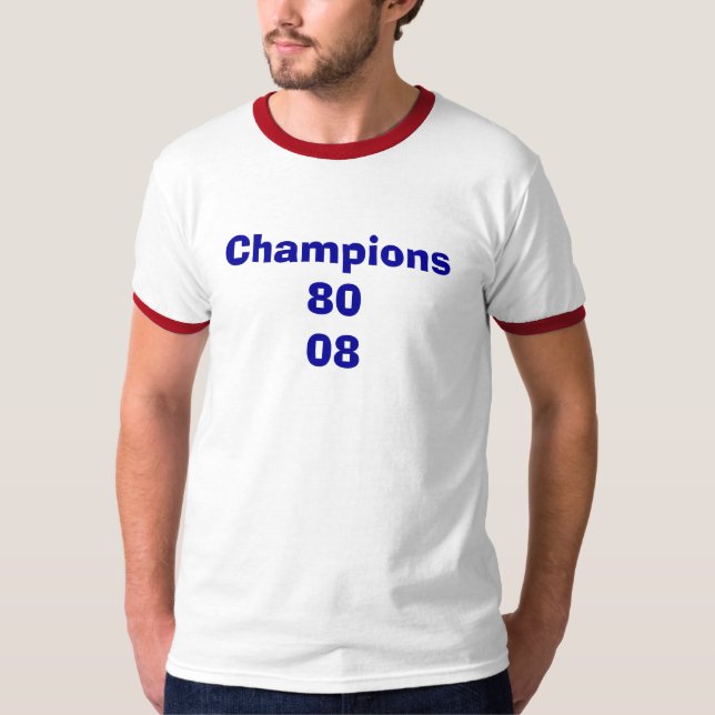 T-shirt 08 dos campeões 80 (Frente)