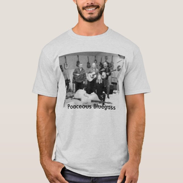 T-shirt 1000293, Bluegrass de Poaceous (Frente)