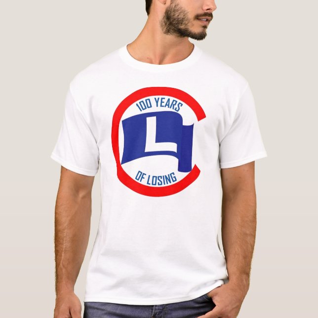 T-shirt 100 anos de perda (Frente)
