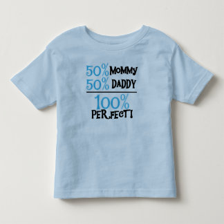 T-shirt 100% de azul perfeito