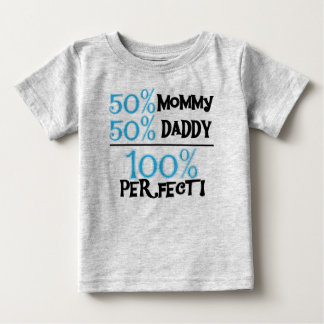 T-shirt 100% de azul perfeito