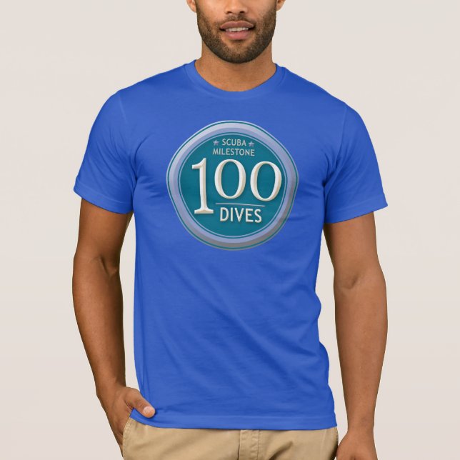 T-shirt 100 Dives (Frente)