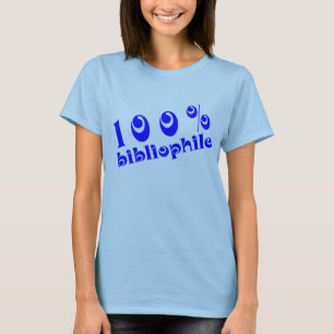 T-shirt 100% do Bibliophile do divertimento