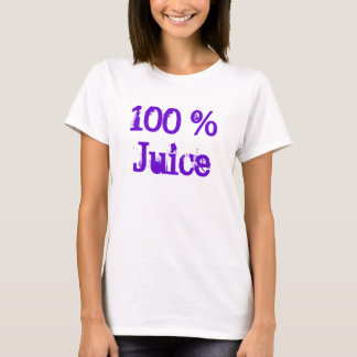 T-shirt 100% do suco
