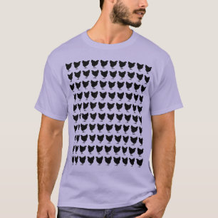 T-shirt 100 Galinhas - Pretas