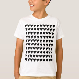 T-shirt 100 galinhas - preto