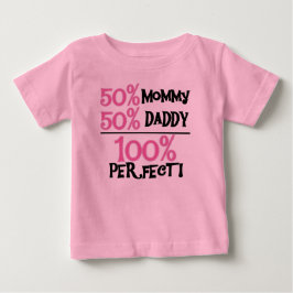 T-shirt 100 Por Cento Rosa Perfeito