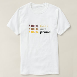 T-shirt 100% Urso