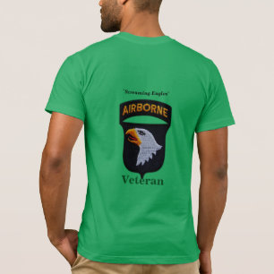 T-shirt 10101 rua de bordo de fachada gritando águias
