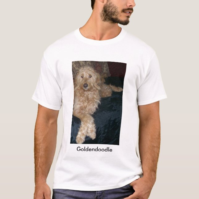 T-shirt 101_1570, Goldendoodle (Frente)