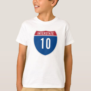 T-shirt 10 de um estado a outro
