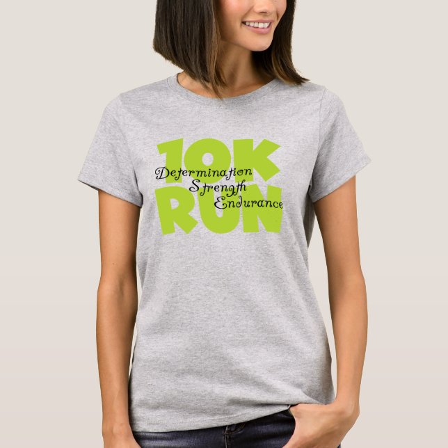 T-shirt 10 Execução Primavera Verde (Frente)