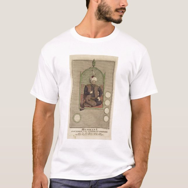 T-shirt 1259-1326) fundadores de Osman I (do império (Frente)