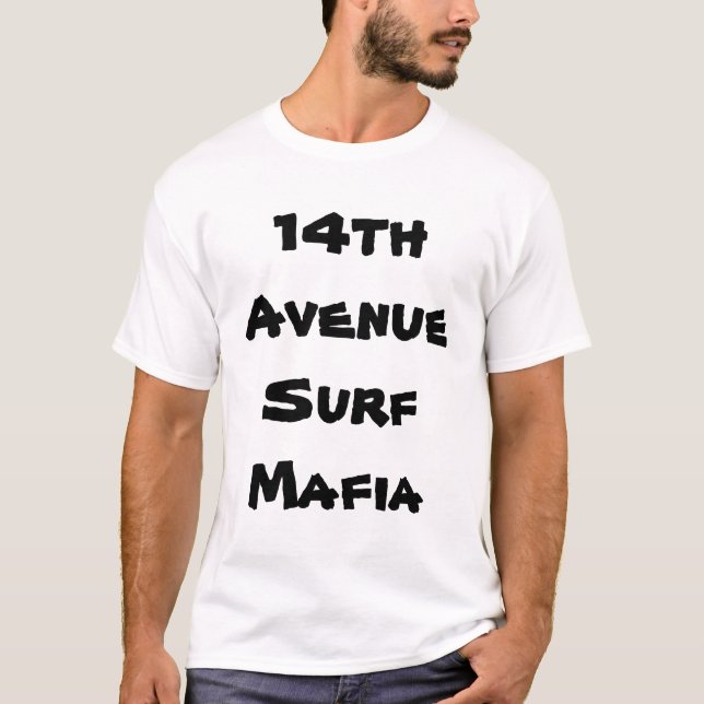 T-shirt 14o surf da avenida (Frente)
