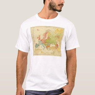 T-shirt 1516 etnográficos europeus