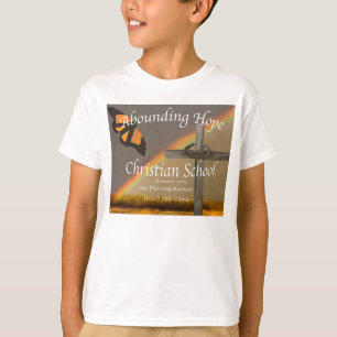T-shirt 15:13 de abundância dos romanos da esperança