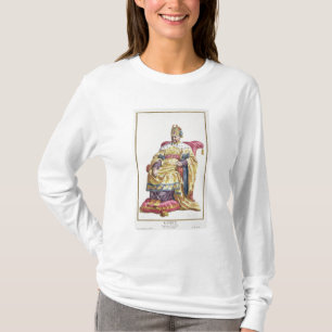 T-shirt 1662-1722) imperadores Manchu de Kang Tsi (de